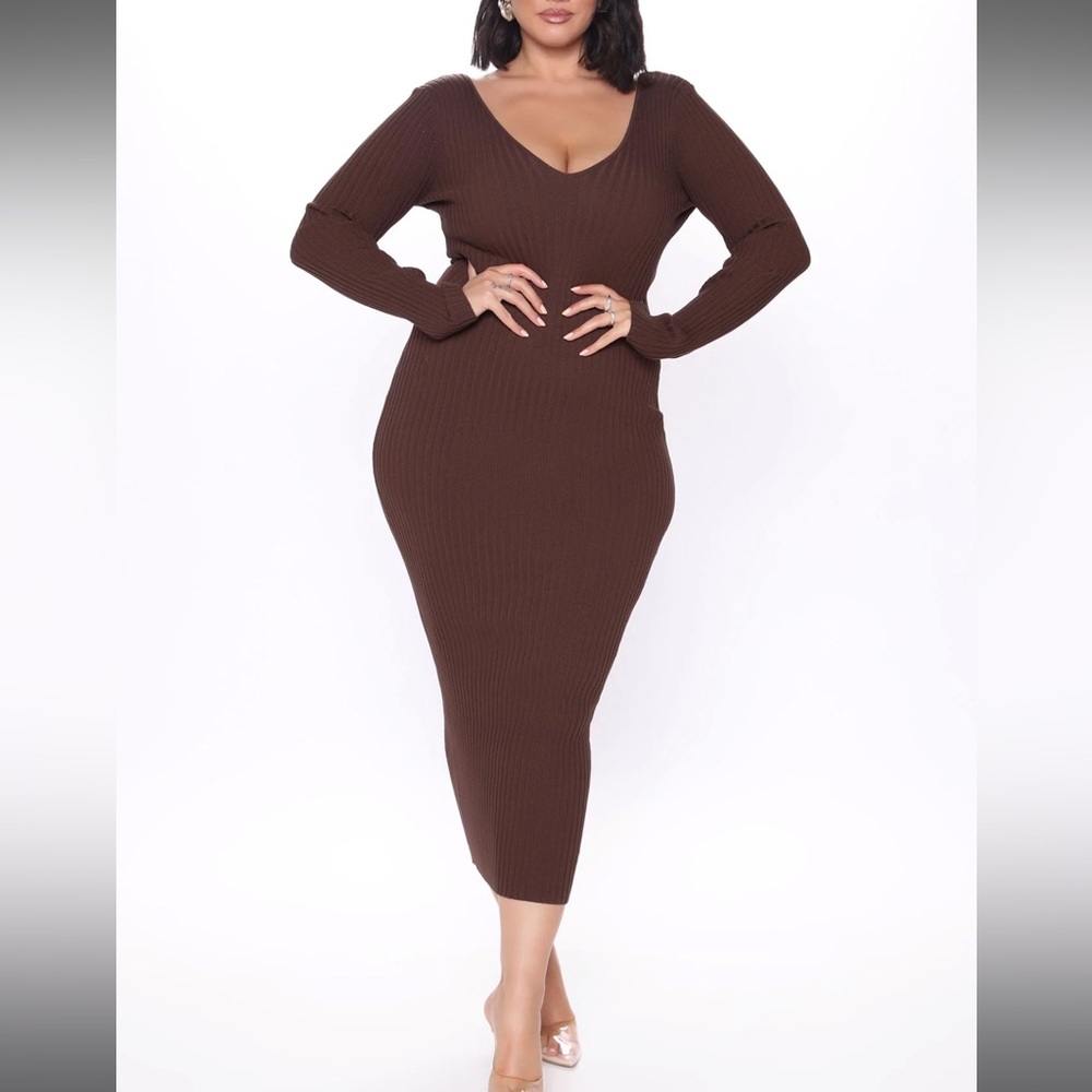 Fashion Nova Kallan Knit Dress